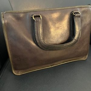 Coach vintage leather satchel